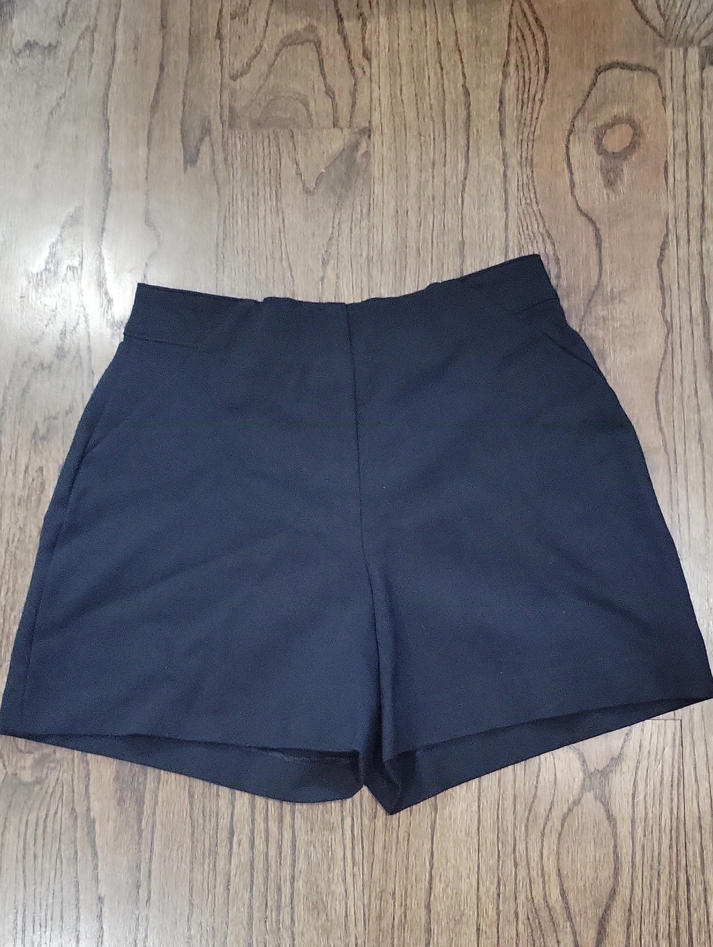 SPANX High-Waist Black Shorts